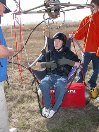 Rominger and Miller selected an open farm field near Roseville for launch.