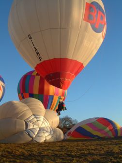 Saturday morning brought clear skies