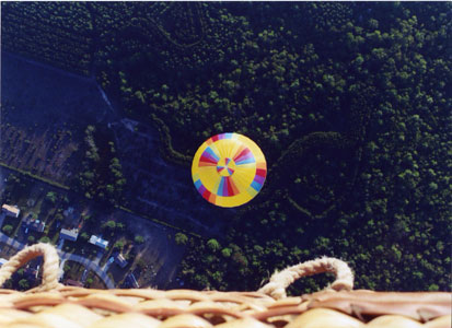 From above, numerous small lakes dotted the landscape, offering striking views of northern Michigan’s geography.